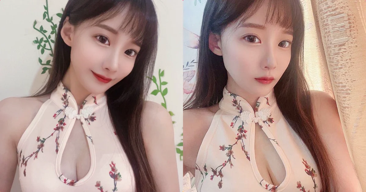 可愛正妹「小皮」旗袍裝酥胸外露，「超甜顏值」讓人瞬間心動！ - 網路美女