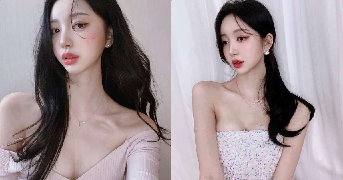 冷豔豐唇正妹「肩帶滑落好撩人」，「誘惑美乳」迷倒人心！ - 網路美女