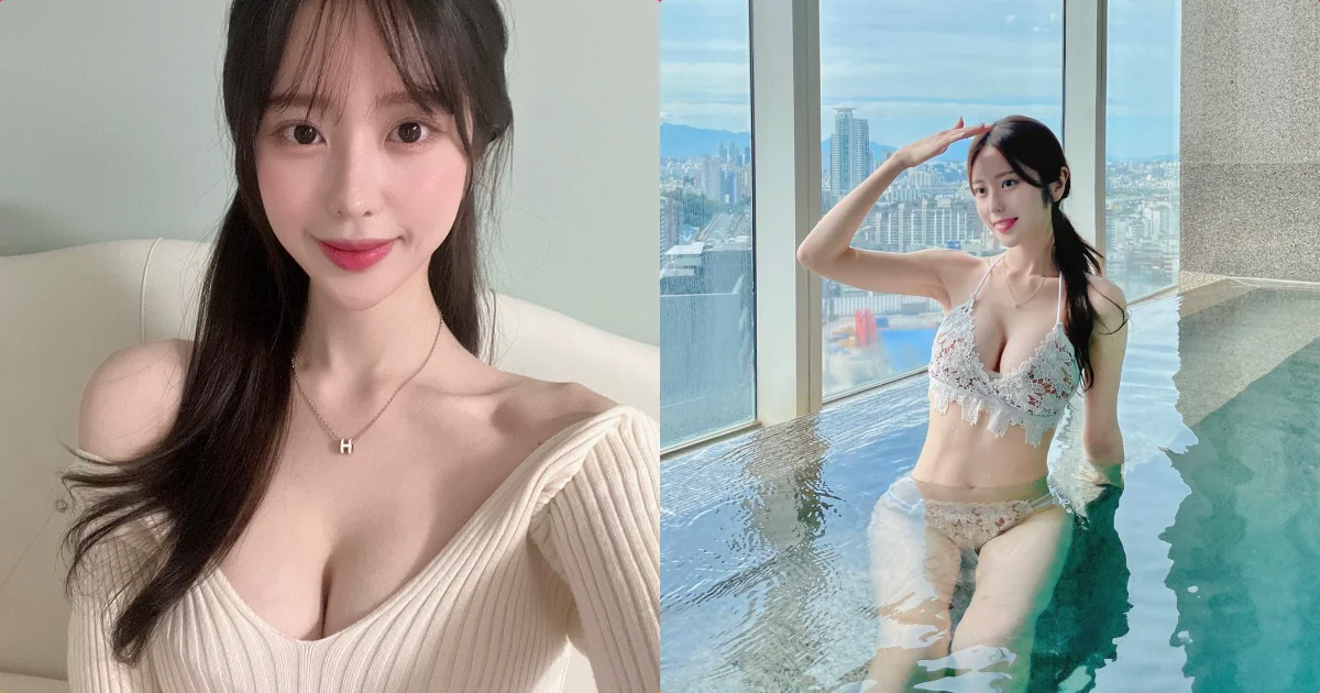 隱乳系甜姐兒「解放白嫩美胸」，「水嫩誘惑肌」福利超讚！ - 網路美女