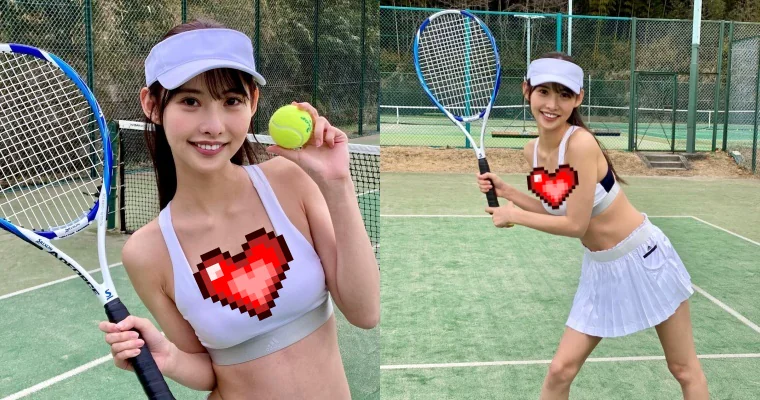 超可愛「網球女孩」！23 歲中日混血「あのん」來頭不小  骨感身材暗藏有料凶器 - 網路美女