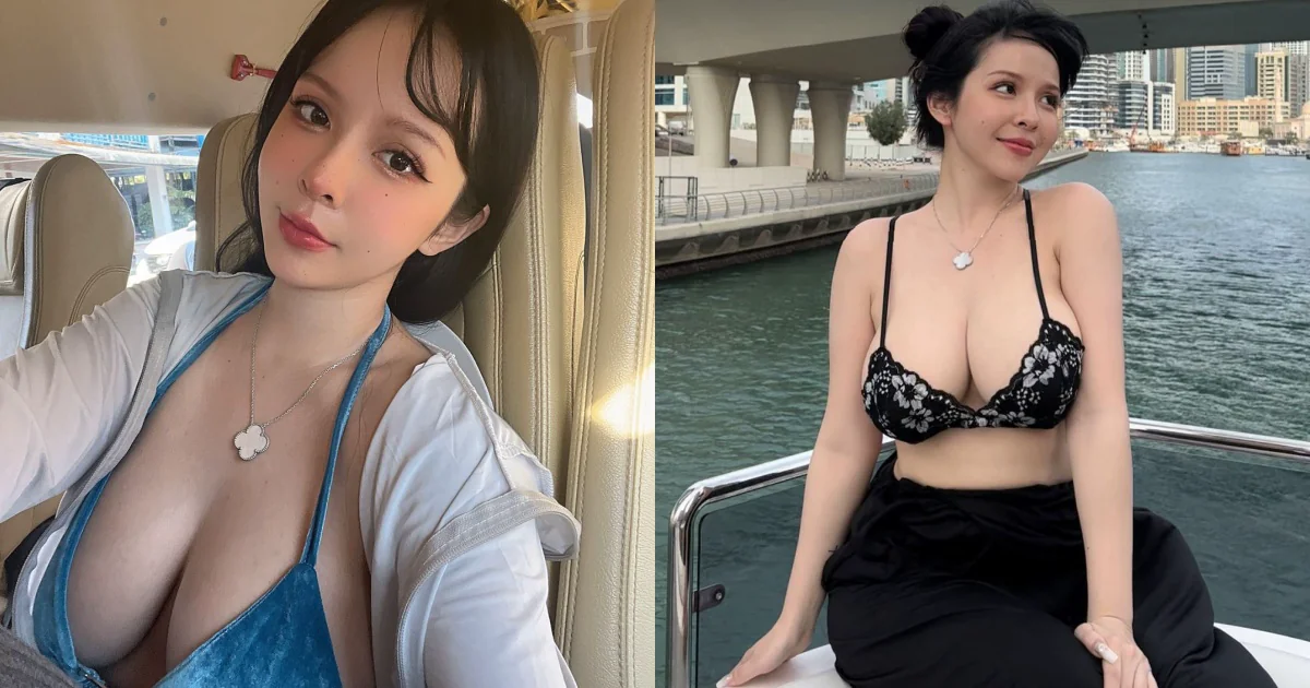 巨乳波神「Mandi香菱」跑到杜拜當辣妹！「超凶豪乳」沒在客氣露出，辣到中東去！ - 網路美女