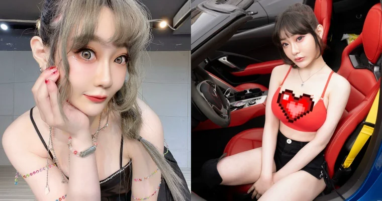 老司機都知道的狠角色！JKF 女郎「璃奈醬」現身跑車派對...超兇穿搭讓人暈了 - 網路美女