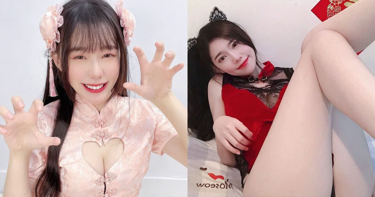 可愛俏麗的「美乳實況主」，性感旗袍超誘惑！「美乳嫩腿」讓網友狂點讚！ - 網路美女