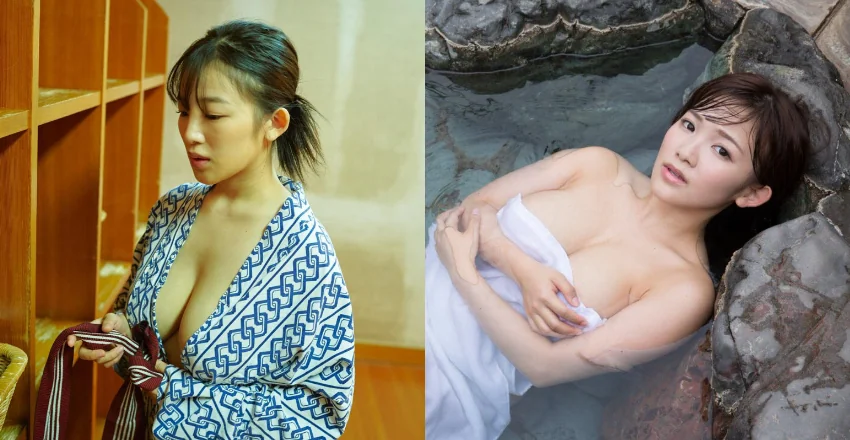 童顏Ｉ乳掌門人天木じゅん泡湯畫面完美詮釋「水乳交融」 - 網路美女