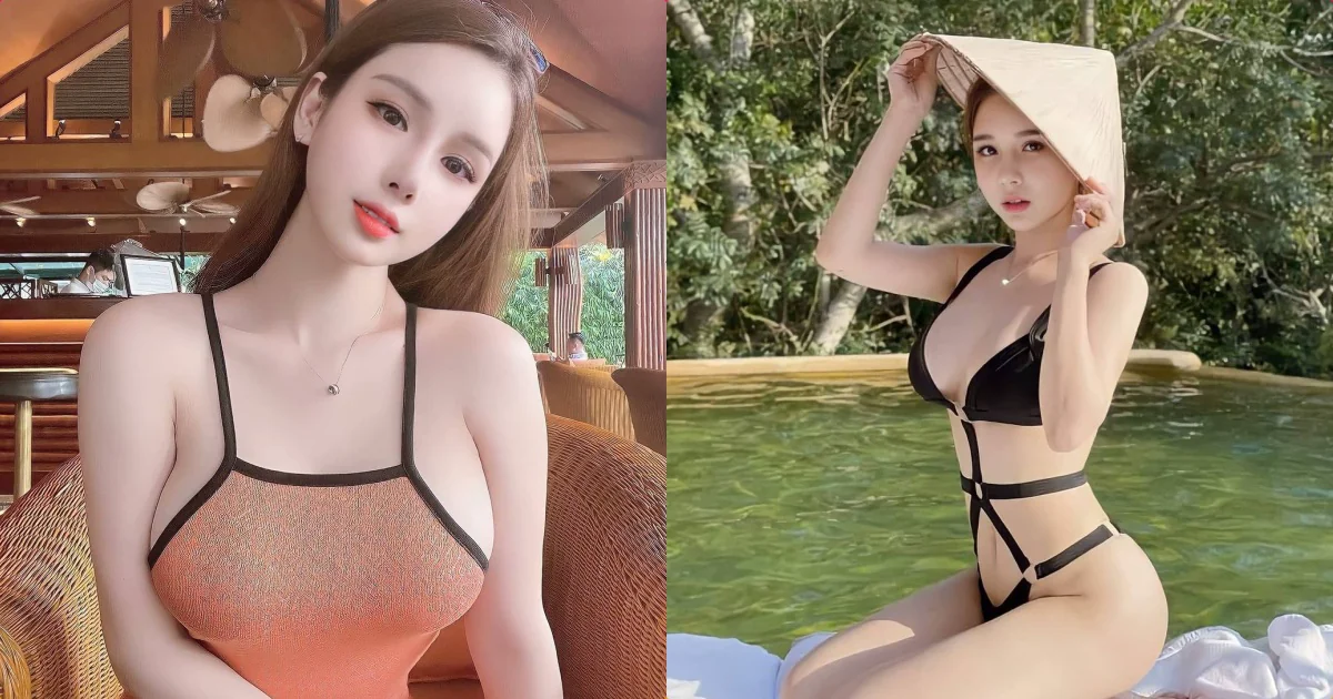 大奶CEO「胸前美乳超白嫩」，度假時解放「激辣S曲線」！ - 網路美女