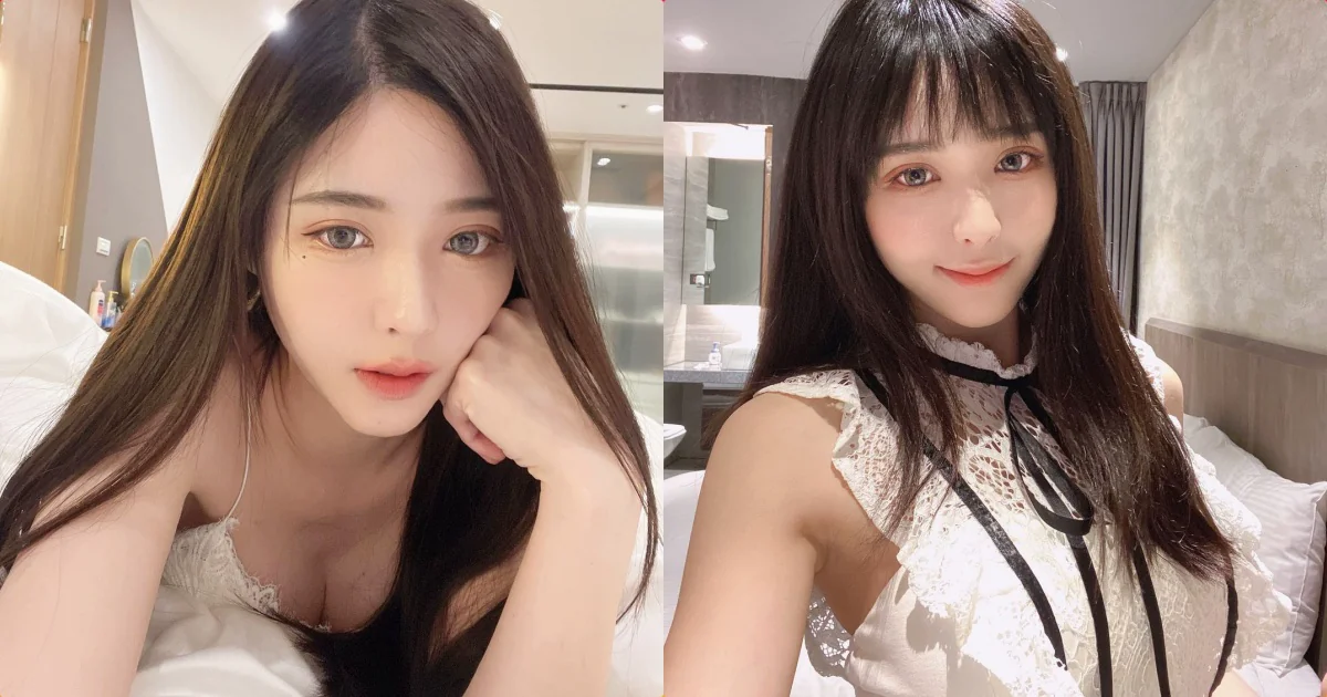 高顏值正妹「Meka_Ch」床上火辣自拍，「深溝微露」太讓人著迷！ - 網路美女