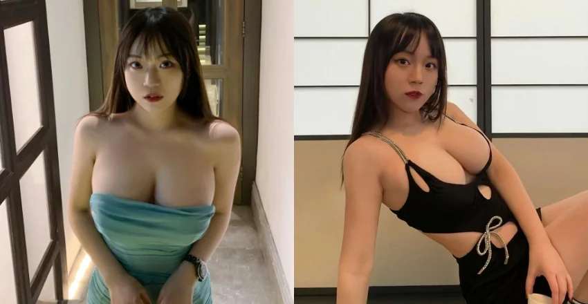 童顏巨乳妹「Bonnie Du」豐滿乳量呼之欲出　網友：滿出來了 - 網路美女