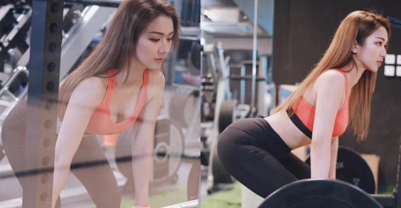 「陽光正妹」舉槓畫面超震撼，「鮮嫩猛乳」倒出讓人雙眼狂吃冰 - 網路美女