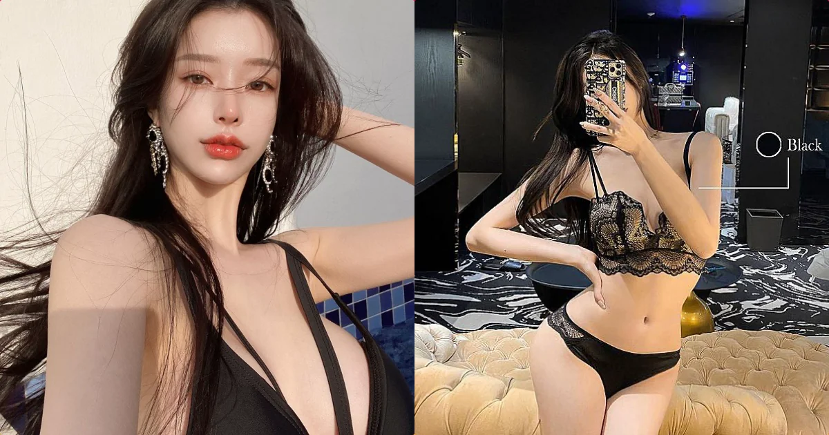 美豔老闆娘「最愛穿黑色內衣」，「爆乳曲線」充滿神秘誘惑力！ - 網路美女