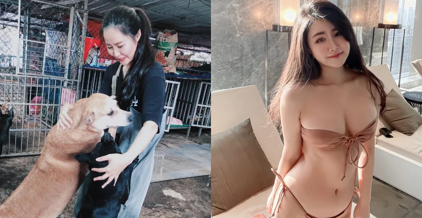 人美心善！台越混血正妹動物志工「Mavis」顏值和身材都封頂 - 網路美女