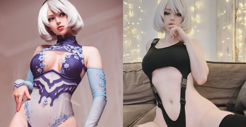 性感Coser風騷色氣全面釋放　爆乳豐臀肉慾體加持…工口味濃炸！！！ - 網路美女