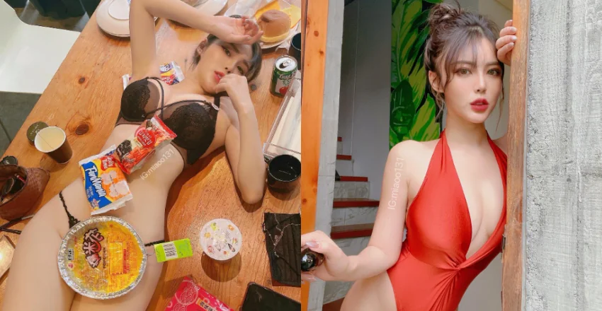 肝連妹周苗苗端上最性感「女體盛」　可甜可鹹你要什麼口味？ - 網路美女
