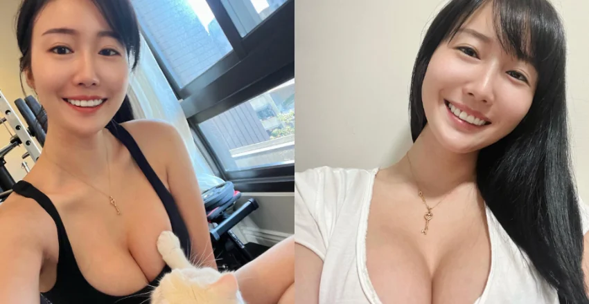 性感潛水妖精「Amber安柏」身材好到連貓貓都忍不住要伸手摸！ - 網路美女