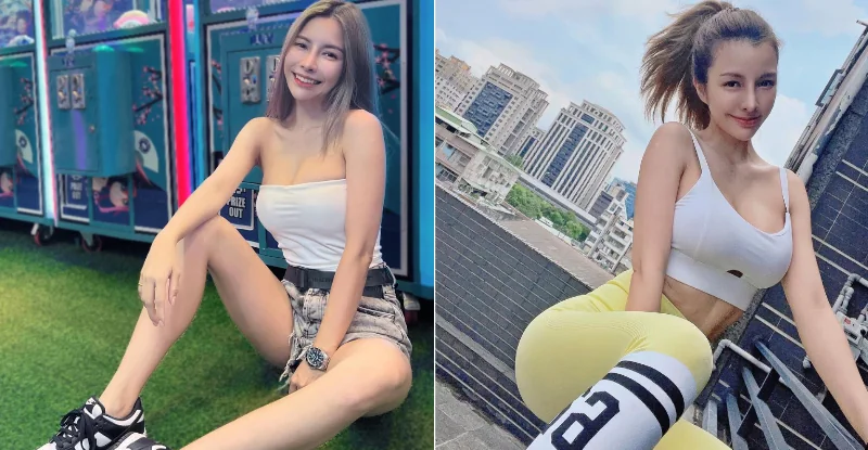 娃娃機店驚見性感正妹「西西CC」，小可愛包覆「巨猛大車燈」讓人超想帶回家 - 網路美女