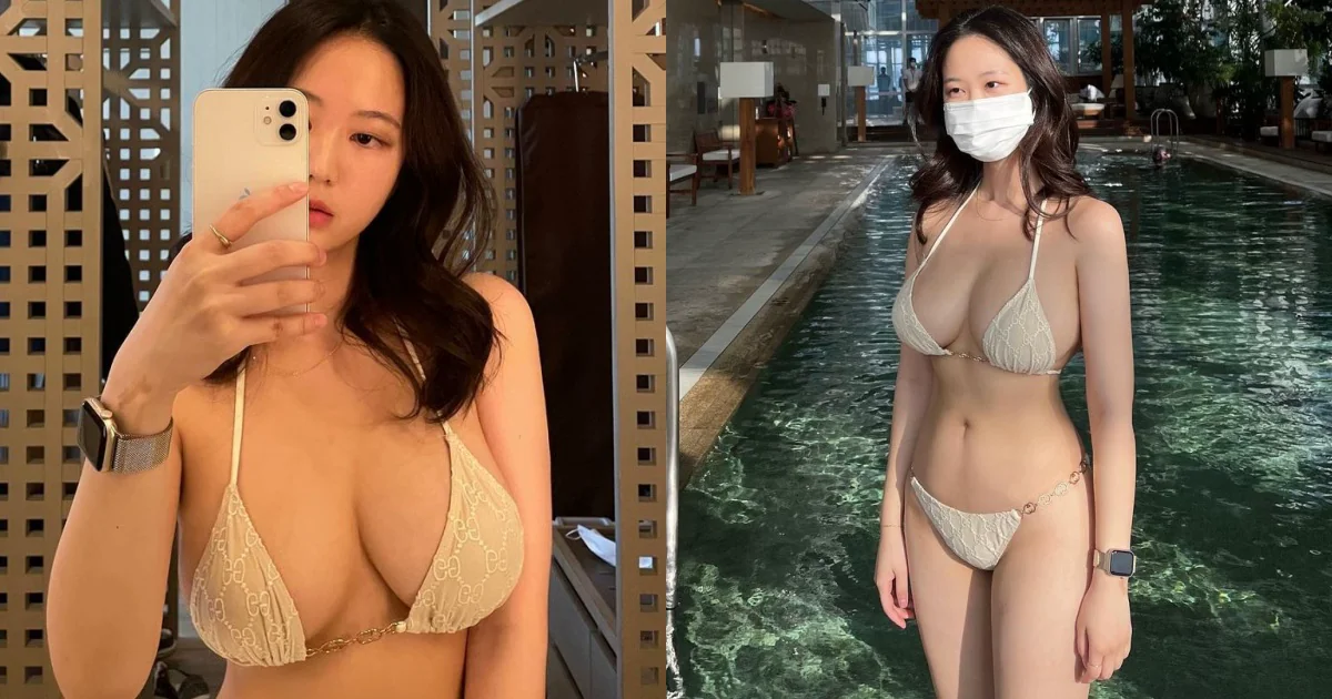 魔術般的巨乳！「清秀正妹」平時好會藏，比基尼解放「豪大大雙球」！ - 網路美女
