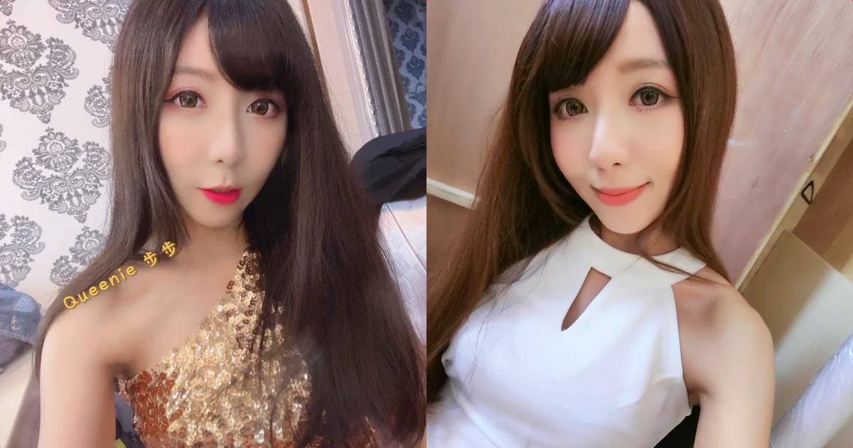 顏值很高的迷人女神「步步」，氣質禮服「好凸顯性感曲線」！ - 網路美女