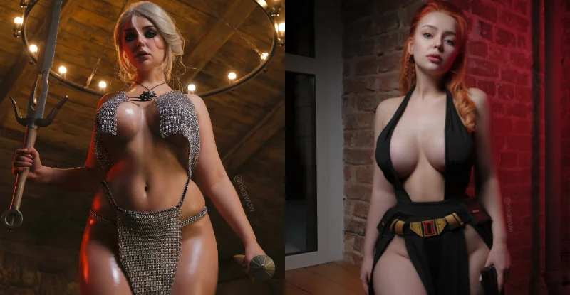 肉慾系Coser爆乳肥臀後座力超強　穿上二次元角色裝扮殘暴值沖破天際 - 網路美女