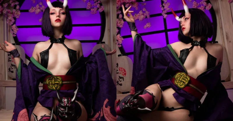 正妹Coser全身散發妖媚氣息　光是一個眼神就足以勾魂攝魄讓人跟著走 - 網路美女