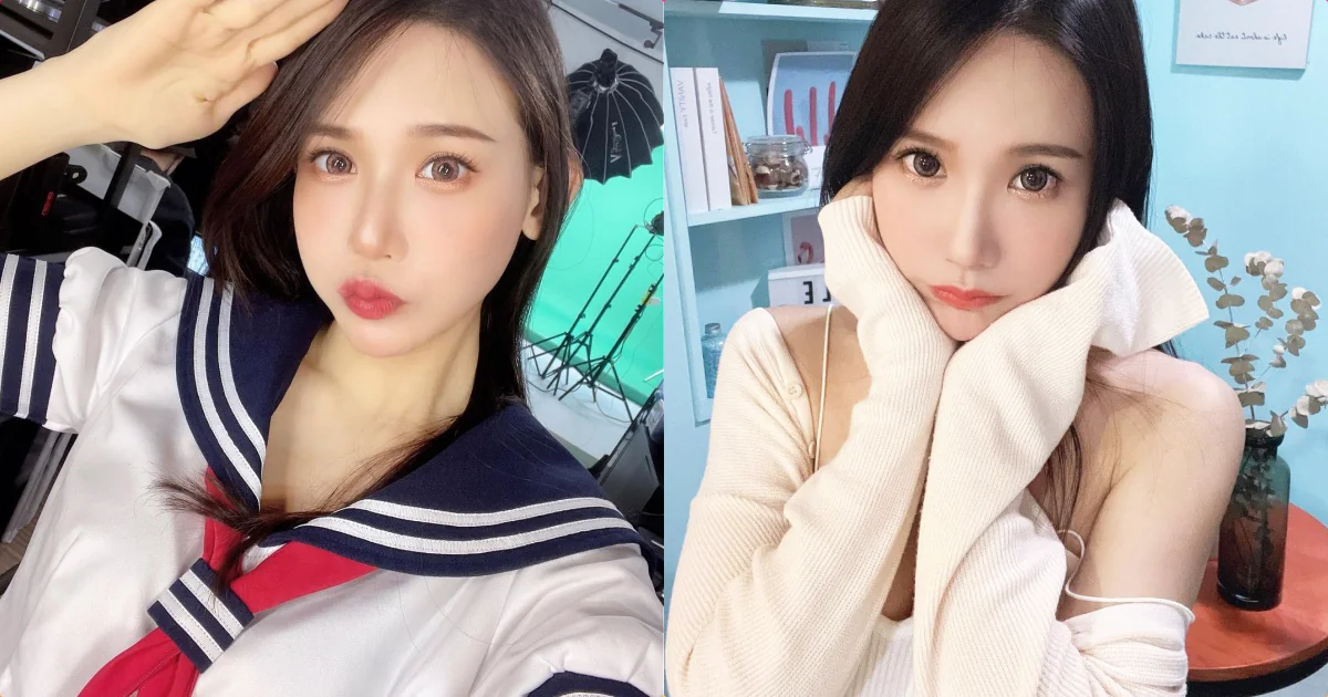 正妹「楊羽霏」制服造型萌到翻，「甜甜嘟嘴」魅力無法擋！ - 網路美女