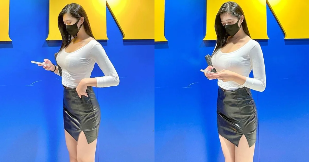 IKEA前驚見「巨乳皮裙妹」品妍！惹火身材換上比基尼「前凸後翹」超顯眼！ - 網路美女