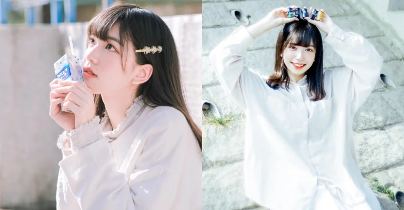 「鄰家港妹」清新氣質太吸睛，空靈大眼讓人一秒就戀愛！ - 網路美女