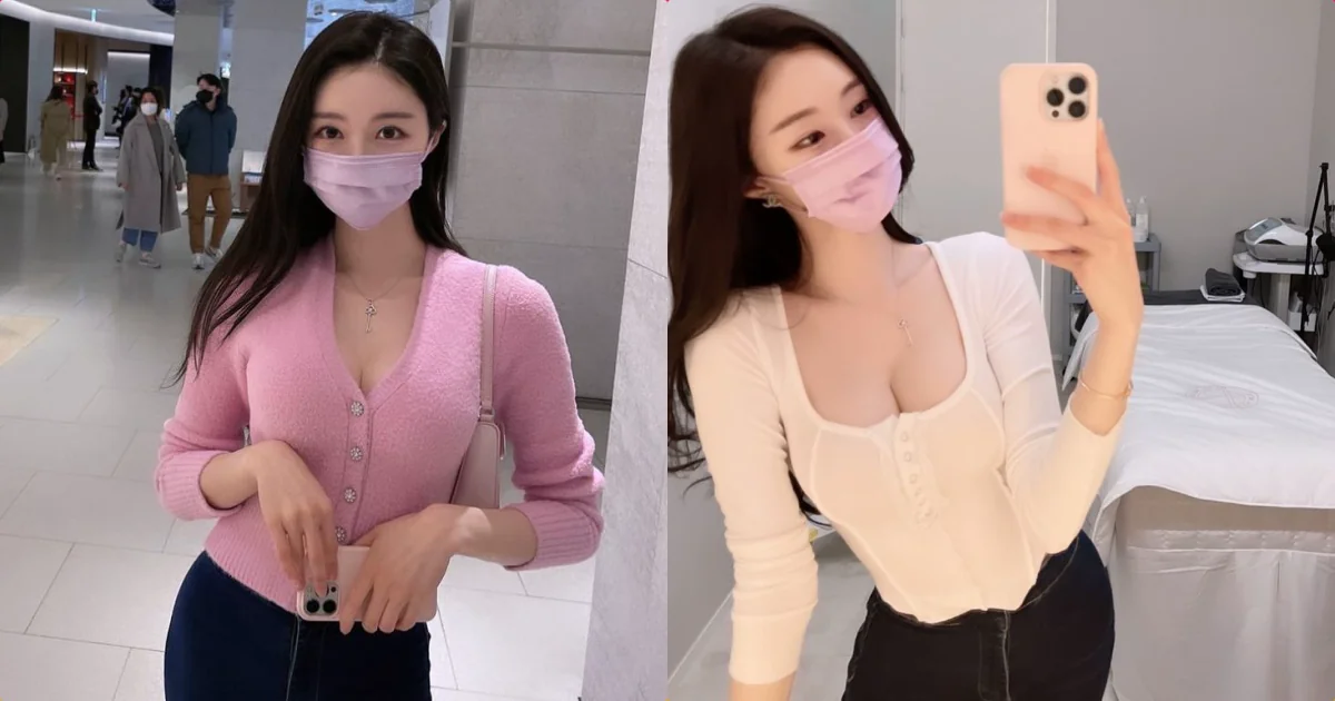 路上長髮正妹「酥胸火辣外露」，「性感S曲線」狂讓人回頭！ - 網路美女