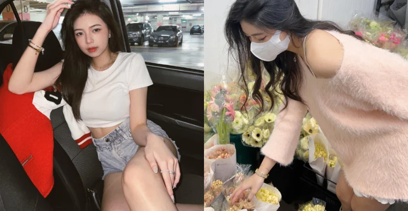 口罩妹小露香肩引爆全網肉搜　本尊親自現身開門…可甜可慾美照海量曝光 - 網路美女