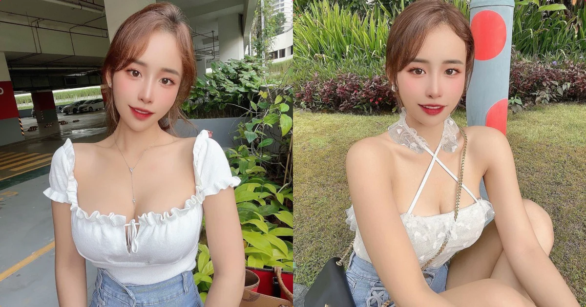 停車場正妹「低胸造型乳量太兇」，IG辣照「滿滿爆乳誘惑」！ - 網路美女