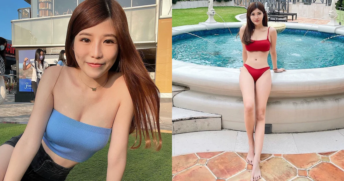 「酒窩甜妹」笑容超有戀愛感！換上泳裝「美乳長腿」害人瞬間墜入愛河！ - 網路美女