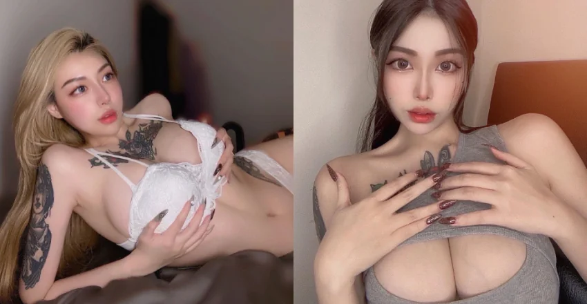 就是一手無法掌握的大小！E級美女「李靜」自信秀豐滿青筋奶 - 網路美女