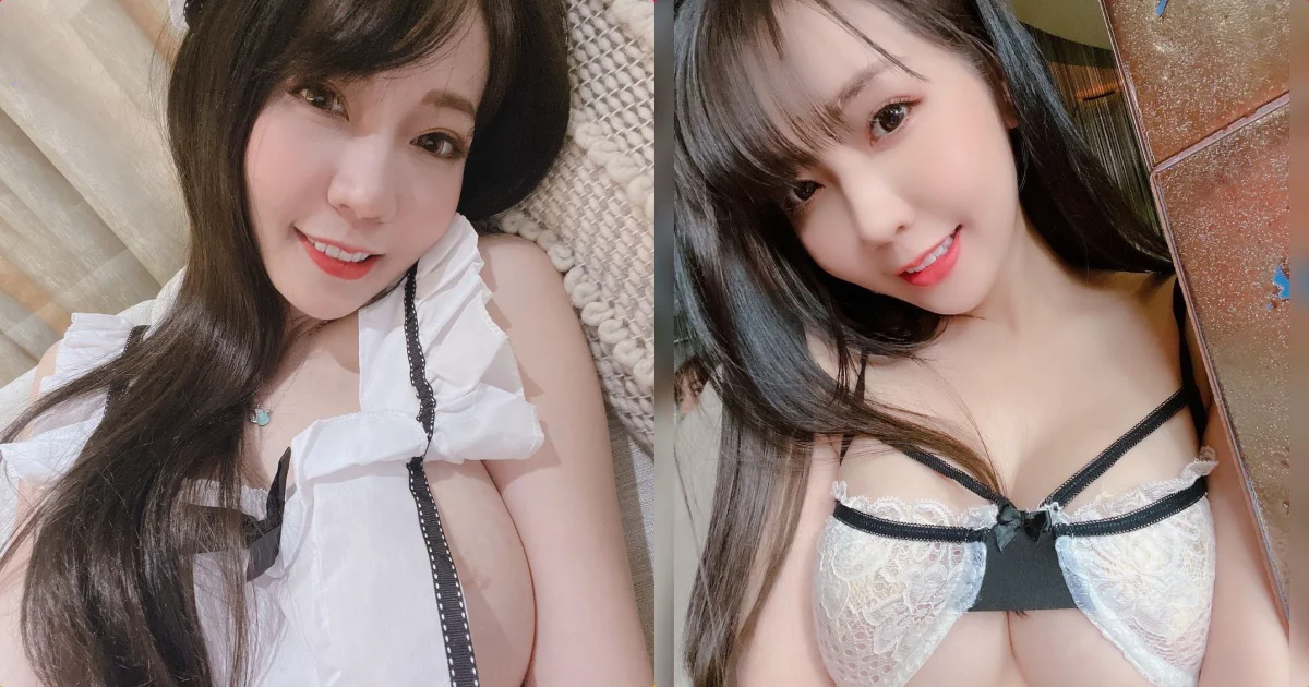 E奶正妹「媛媛」薄蕾絲內衣超誘惑，「豐滿的南半球」好吸睛呀！ - 網路美女