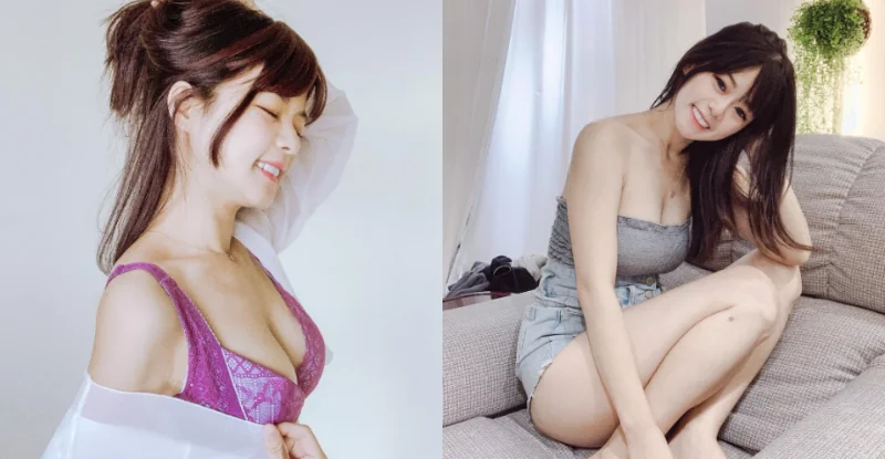 小隻馬「小花姐接」居家狂掏「大美乳」，鮮嫩大腿根也讓人癡狂 - 網路美女