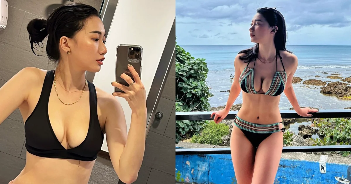 熱愛紀錄生活的「台灣辣妹」，比基尼「爆乳弧度」豐滿柔軟，猛吸萬人點讚！ - 網路美女