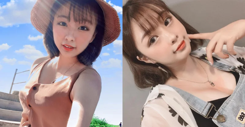 「甜品闆娘」大眼笑顏清新可人，回家一倒驚見「兇猛大乳」 - 網路美女