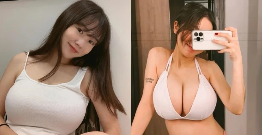 那個隱乳妹長大了！甜美妹子「Lucy」升格準媽媽　罩杯也跟著升級 - 網路美女