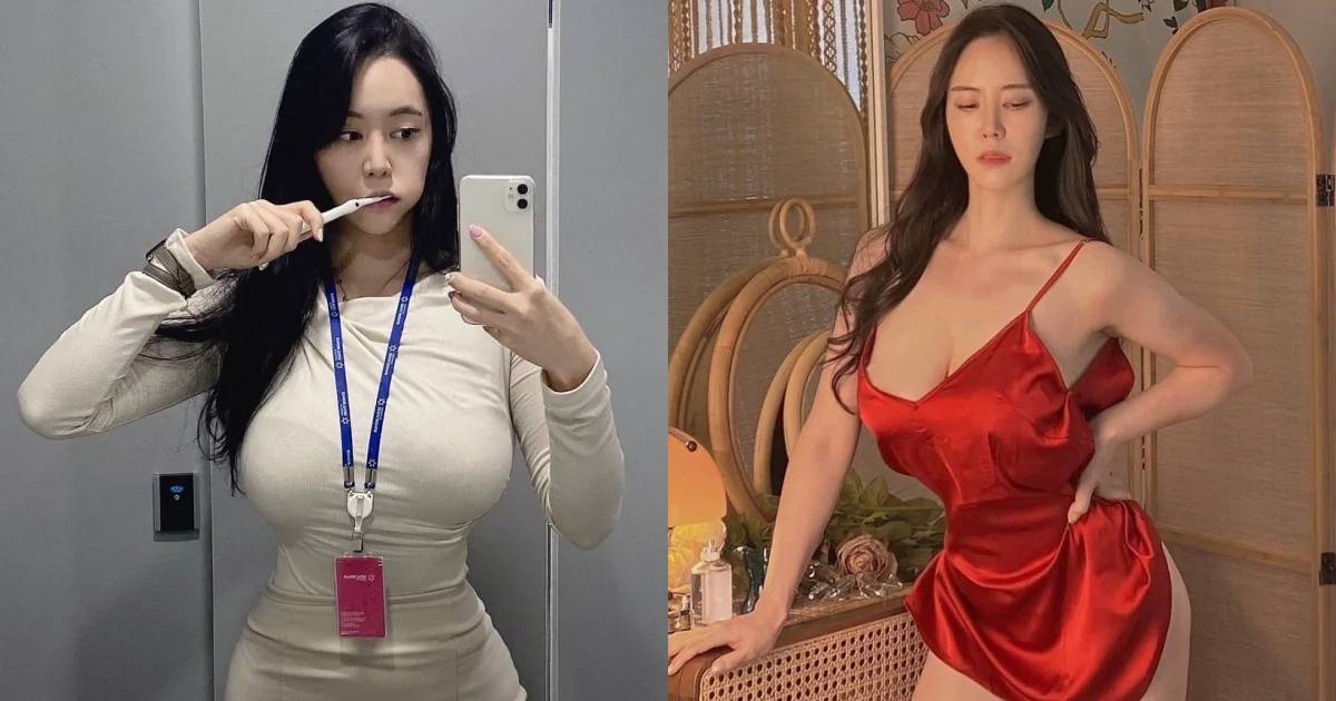 「巨乳人妻」在公司人氣超夯！兇猛車頭燈+螞蟻小蠻腰，意圖使人推爆！ - 網路美女