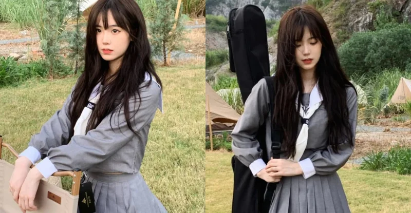 「空靈少女」清新顏值超逆天，「性感小蠻腰」乍現讓粉絲秒戀愛 - 網路美女