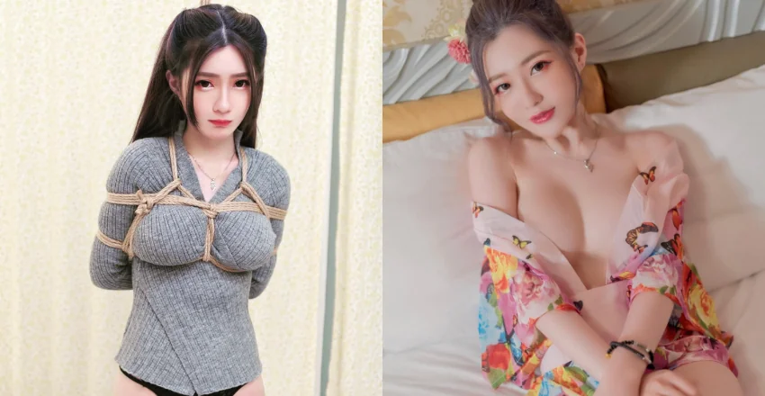 電眼小妖精璃奈醬Rina大膽「綑綁Play」讓人看了真害羞 - 網路美女