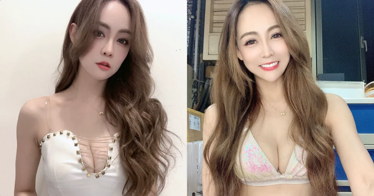 正妹「蔡小佩」魅力電眼太會撩，深V造型「美乳好誘人」！ - 網路美女