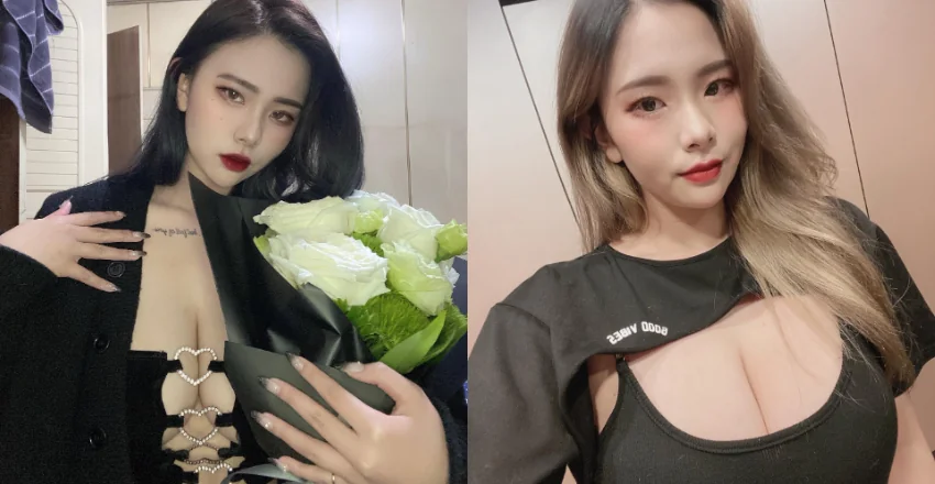 可以解開你的心嗎？巨乳正妹「mumu」超猛戰服露出兩個大白湯圓 - 網路美女