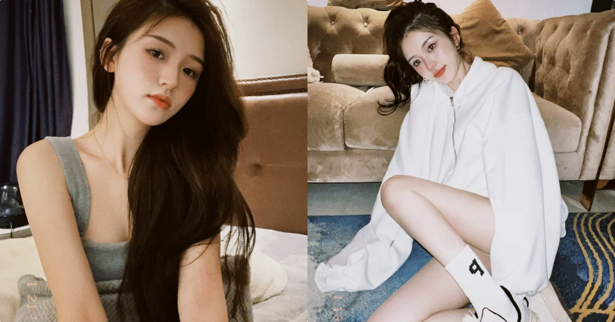 年輕妹子「低胸洋裝深溝微露」，光滑美腿也超性感！ - 網路美女