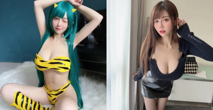 安希 Anxi爆乳Cosplay「真人版拉姆」，網友驚呼還原程度達100%！