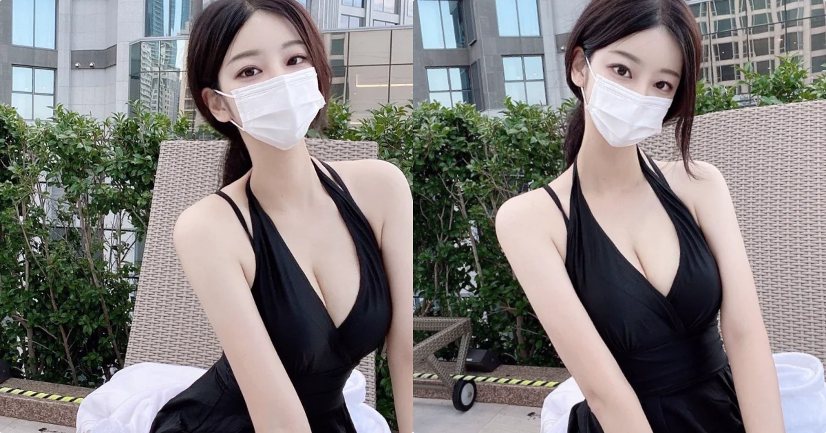 白皙正妹日光浴酥胸外露！深V線條辣翻遊客眼球 - 網路美女必看