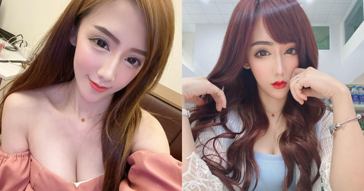 迷人美女姜姜的低胸造型大爆紅！寵物美容師的魅力無法擋
