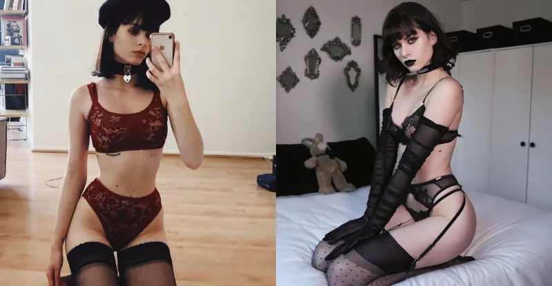 Playboy強力激推！性感鬼魅系女神變身地獄新娘，超刺激畫面必看！