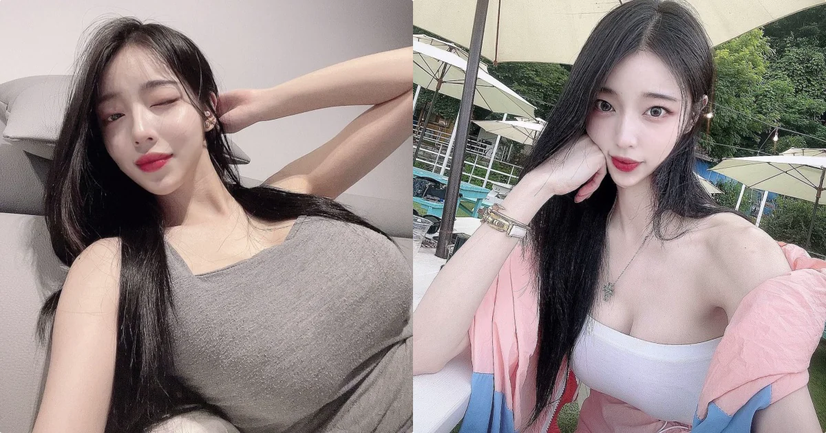 美女畫家自拍時乳量超兇，薄薄的上衣要被撐爆了！惹火畫家現身！