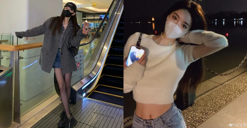 驚！手扶梯上「絲襪長腿美女」現身，網友狂讚絕美風采！- 社群熱話