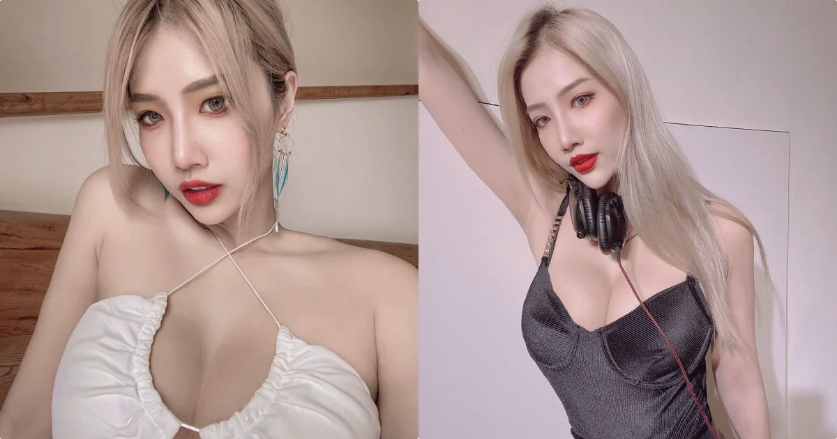 性感DJ Molly火辣挖空裝，渾圓美胸搶眼必看！