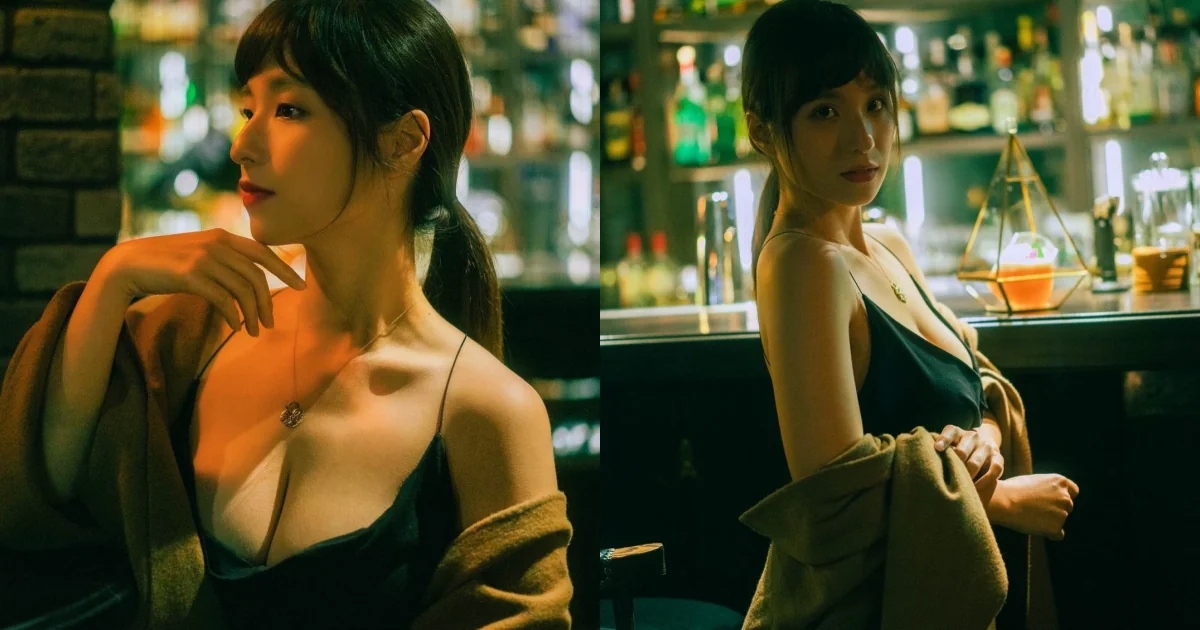 高學歷氣質正妹酒吧出沒！超辣低胸洋裝秀豐滿美乳！