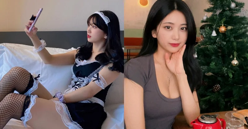 「驚艷女僕裝自拍！網友狂讚蜜枝大腿，萌甜正妹絕頂露臉」- 網路美女